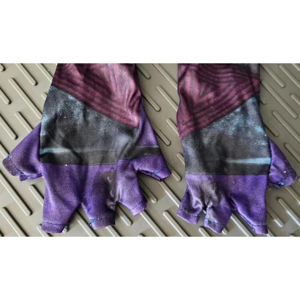 Disney Store Descendants Mal Costume Girls 4 Jacket Top Pants Gloves Halloween